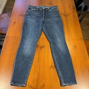 Rock Republic Women's Size 14‎ Dark Wash Denim Skinny Jeans Comfort 32x28